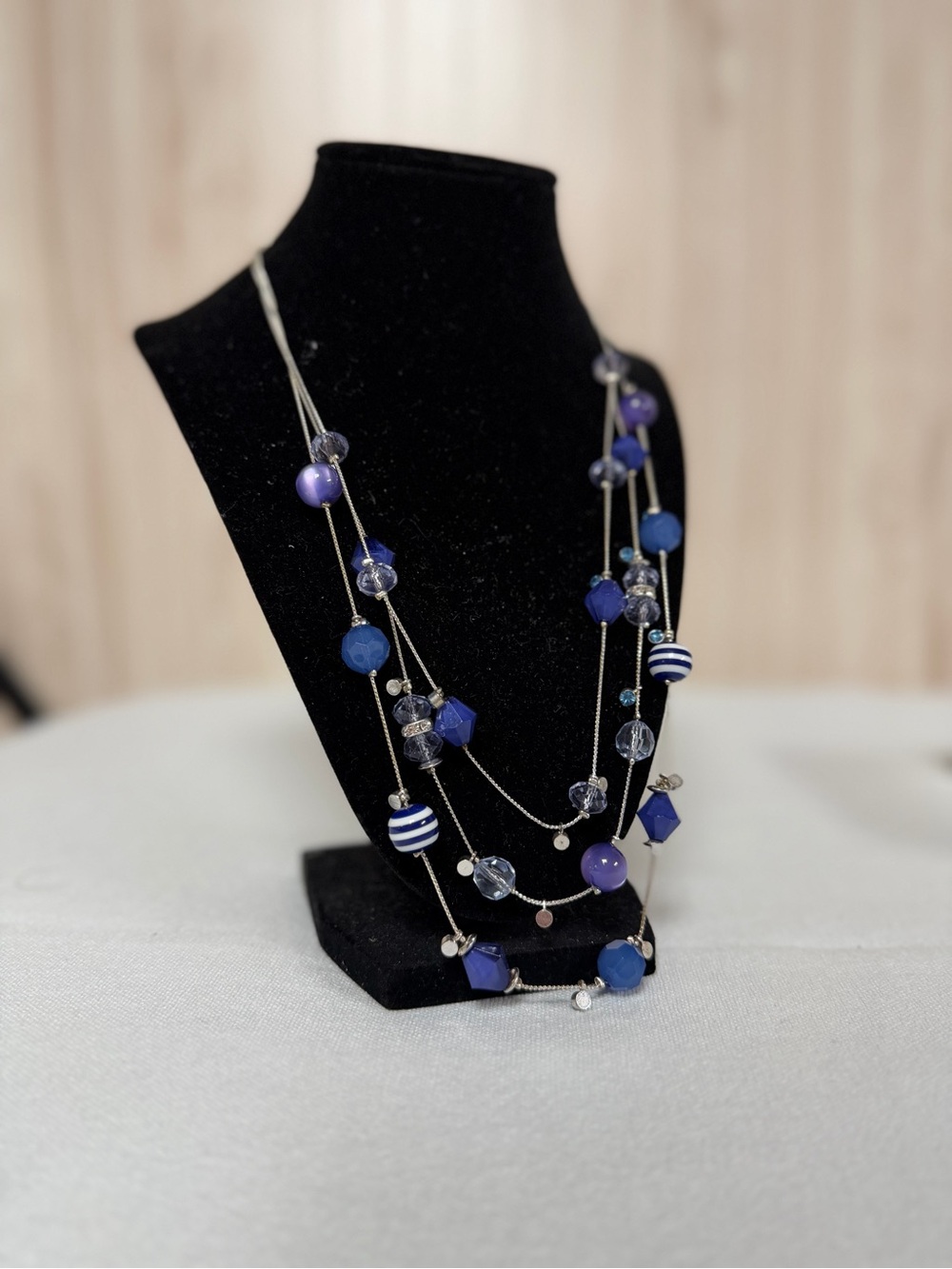 Multi-Strand Beaded Necklace